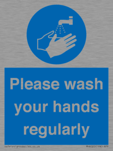 Please wash your hands regularly